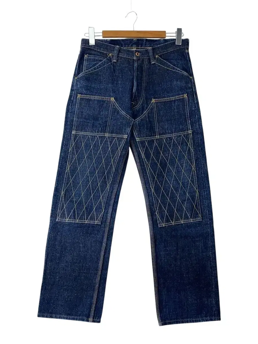 33] Trophy Clothing 1606 W Double Knee Standard Dirt Denim Pants